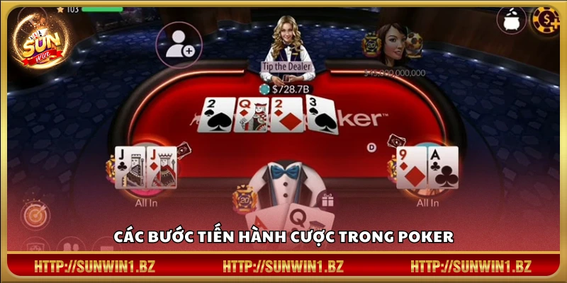 Cách bắt đầu chơi Poker trên Sunwin